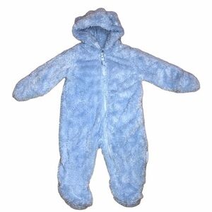 Wippette Baby Sherpa Hooded Pram Snowsuit  -6-9 MO